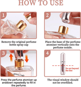 Generic Mini Refillable Perfume Atomizer Spray Bottle 5ml Travel Size