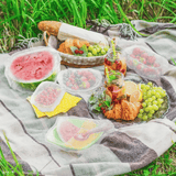 100 Pcs Bowl Covers Reusable Thickened Sturdy Plastic Elastic Food Storage Fresh Keeping Bags