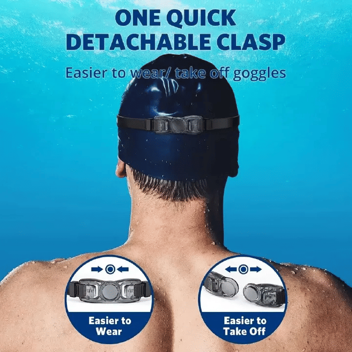 Swimming Goggles Professional 100% UV Protection Anti-fog No Leaking for Adult Men Women