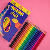 Oily Colored Pencils Set 12 Colors Wood Professional Artist Drawing Sketch Supplies