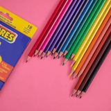 Oily Colored Pencils Set 12 Colors Wood Professional Artist Drawing Sketch Supplies