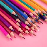 Oily Colored Pencils Set 12 Colors Wood Professional Artist Drawing Sketch Supplies