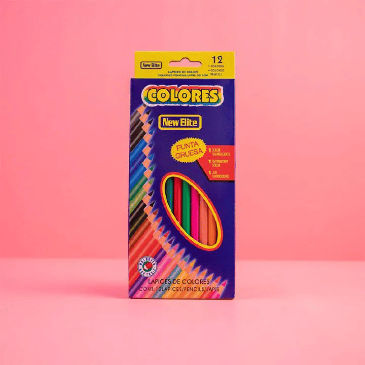 Oily Colored Pencils Set 12 Colors Wood Professional Artist Drawing Sketch Supplies