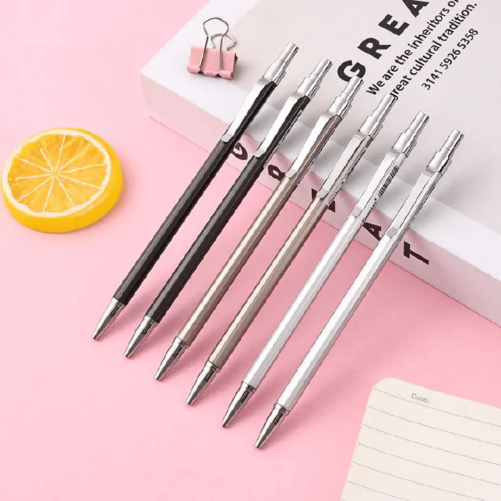 Mechanical Pencil Set 15-Piece Drawing Kit with Lead Refills Erasers Case