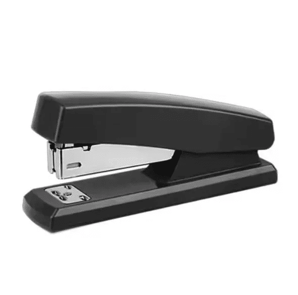 Hand Stapler with 5 Boxes of Staples Business Binding Machine Stationery Student Stapler Black