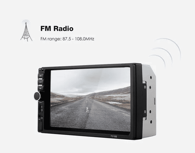 7018B 7-Inch Bluetooth Car MP5 Player Touch Screen FM Radio Receiver
