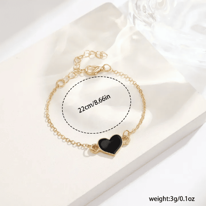 2-Piece Women's Flower Butterfly Disc Alloy Love Bracelet Wrist Watch Set Rose Gold