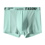4-Pack Men's Ice Silk Breathable Antibacterial Quick-Dry Boxer Briefs