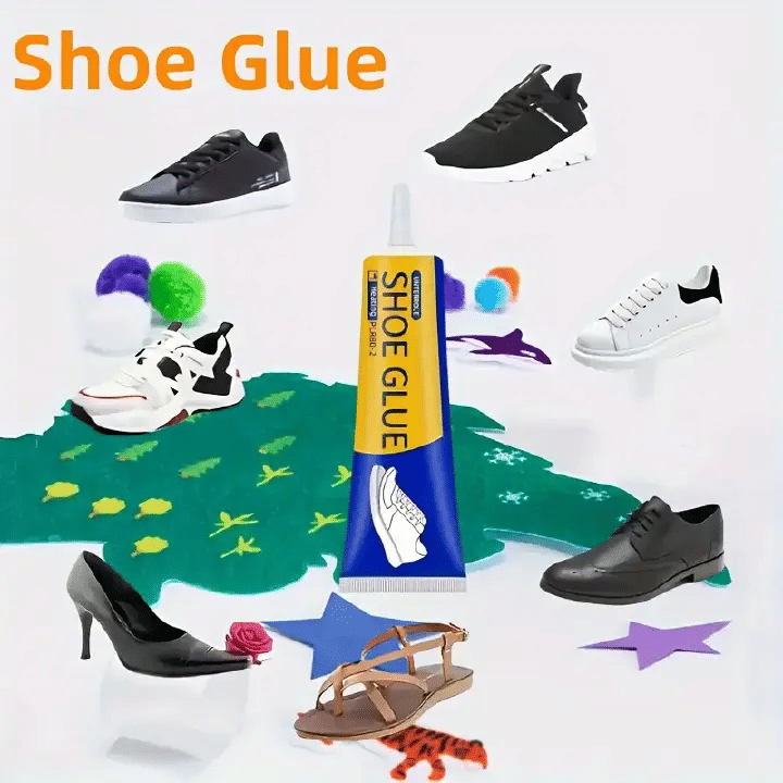 Strong Shoe Repair Glue 2.03oz Versatile Adhesive for Sneakers Translucent