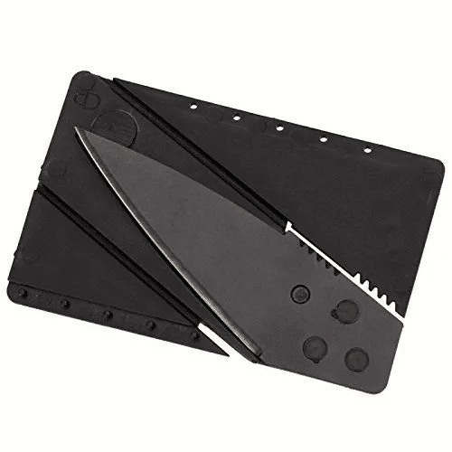 2pcs Credit Card Knives Lot Folding Wallet Thin Pocket Survival Micro Knife