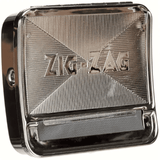 Manual Automatic Cigarette Roller Box Metal Tobacco Storage Case Easy Use Durable Tin Smoking Accessories