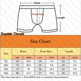 4-Pack Men's Breathable Ice Silk Boxer Briefs - Quick Dry Mesh Shorts