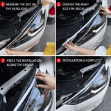 Flexible LED DRL Waterproof Strip Lights: White DRL, Amber Sequential Turn Signal