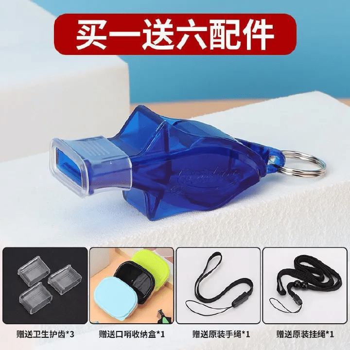 Professional High-Pitch Whistle 6 Types Outdoor Sports Training Judge Basketball Football Teacher Dolphin Lip Blowers Plastic