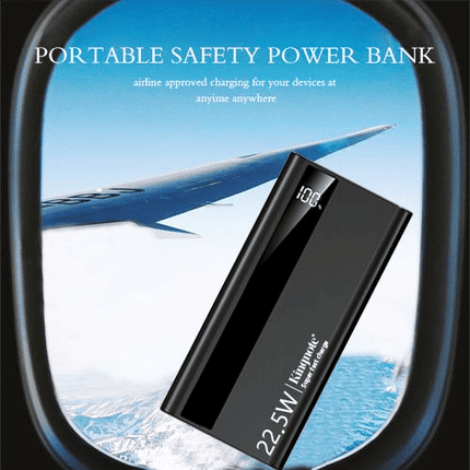 KingNote 20000mAh Fast Charge Portable Power Bank Dual USB