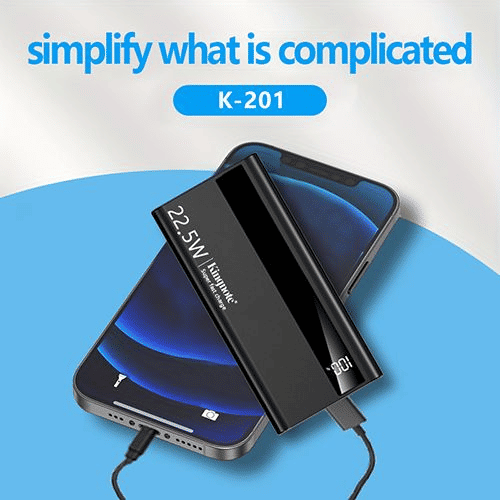 KingNote 20000mAh Fast Charge Portable Power Bank Dual USB