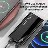 KingNote 20000mAh Fast Charge Portable Power Bank Dual USB