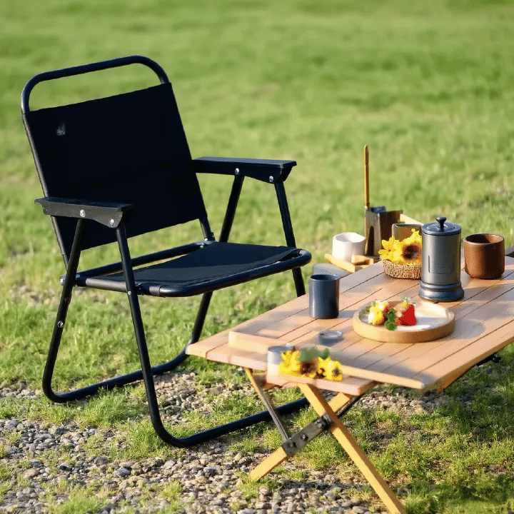 Portable Foldable Beach Kemet Chair Oxford Large Outdoor Camping Furniture