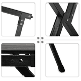 Portable Aluminum Folding Picnic Table 120cm Lightweight Camping Garden