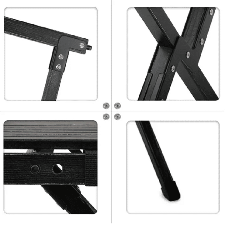 Portable Aluminum Folding Picnic Table 120cm Lightweight Camping Garden