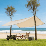 Heavy Duty Tent Rain Tarp 4.2x2.2M Waterproof Oxford Cover
