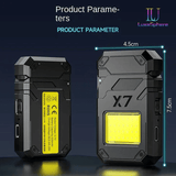USB Rechargeable Electric Lighter Multi Functional Portable Waterproof for Camping