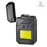 USB Rechargeable Electric Lighter Multi Functional Portable Waterproof for Camping