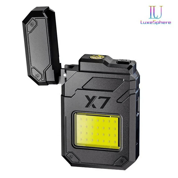 USB Rechargeable Electric Lighter Multi Functional Portable Waterproof for Camping
