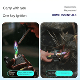USB Rechargeable Electric Lighter Multi Functional Portable Waterproof for Camping