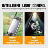 Solar Powered LED Camping Lantern USB Rechargeable Portable Waterproof Flashlight