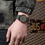 2025 Men's Military Sports Watch with Braided Strap and Luminous Dial
