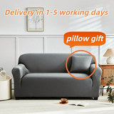 Elastic L-Shaped Sectional Sofa Cover: Universal Fit, Anti-Slip, Dust-Proof Fabric