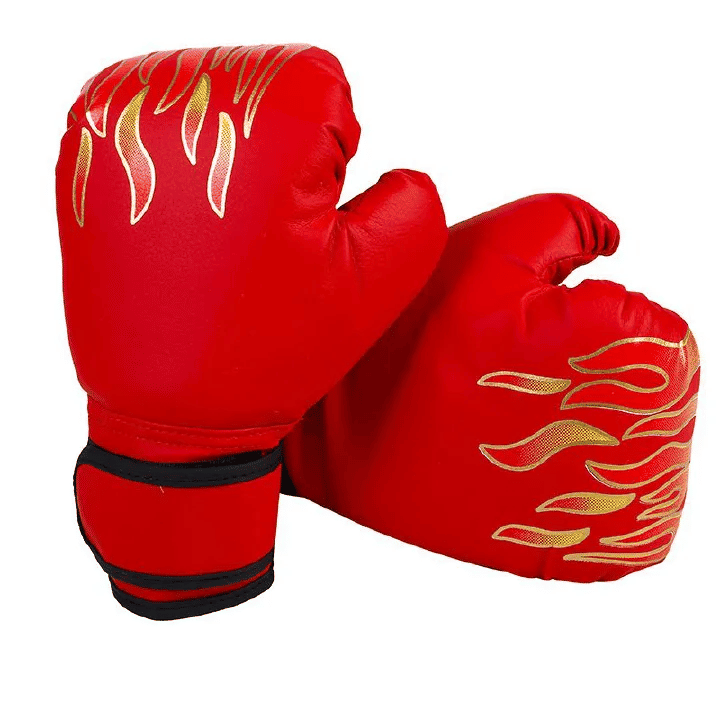 Boxing Gloves PU Leather Training Full Finger Half Finger Muay Thai Combat