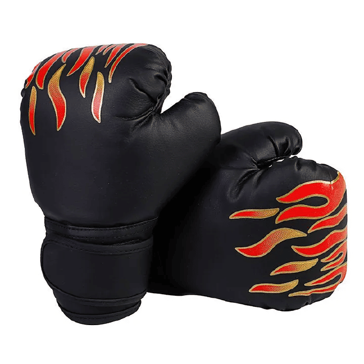 Boxing Gloves PU Leather Training Full Finger Half Finger Muay Thai Combat