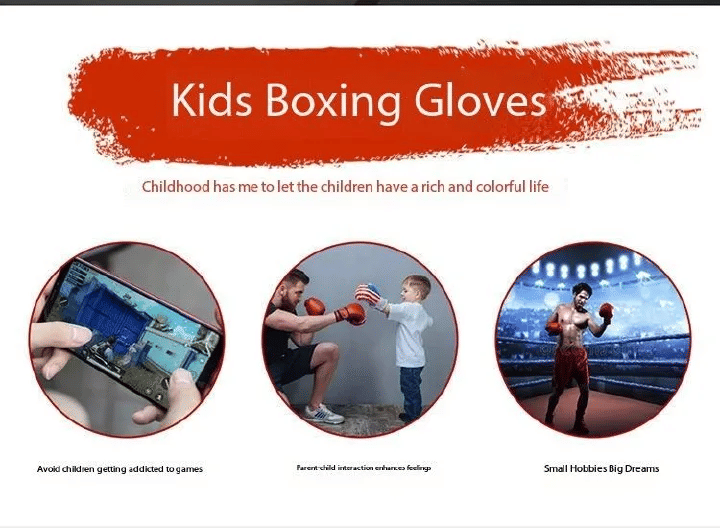 Boxing Gloves PU Leather Training Full Finger Half Finger Muay Thai Combat