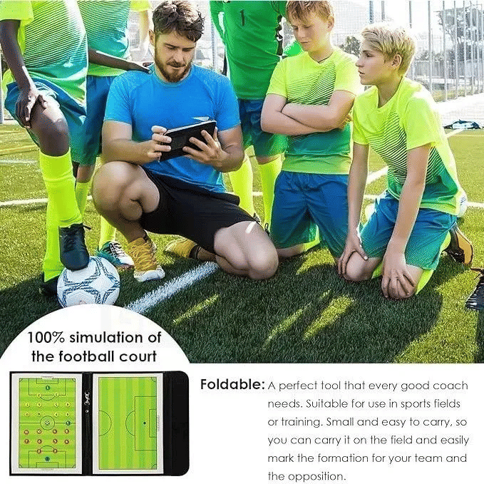 Football Basketball Tactical Board Magnetic Coaching Training Board