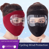 Unisex Windproof Riding Face Mask Full Face Cold Resistant Shield for Electric Bikes