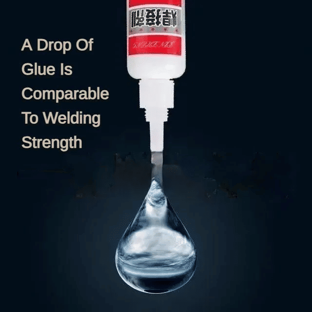 Universal Repair Glue 0.7oz Waterproof Quick-Drying Adhesive for Professional Repair Translucent