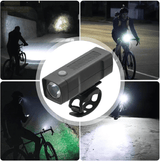 Bike Headlight and Taillight Set USB Rechargeable Front Light for Road Mountain Night Cycling