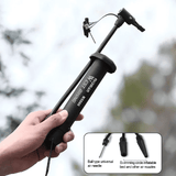 WEST BIKING Portable Hand Pump 80PSI Heavy-Duty Bike Tire Inflator