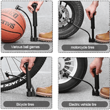 WEST BIKING Portable Hand Pump 80PSI Heavy-Duty Bike Tire Inflator