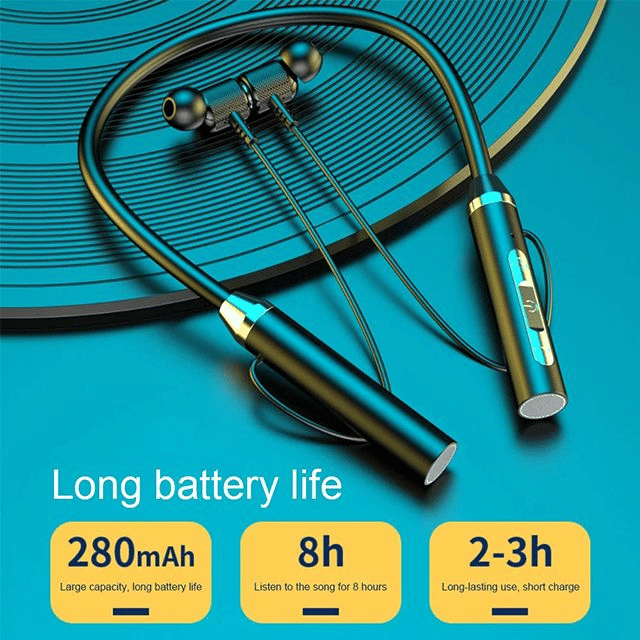 Bensoo G01 Magnetic Sports Neckband Bluetooth Earphones HiFi Deep Bass IPX4 Waterproof
