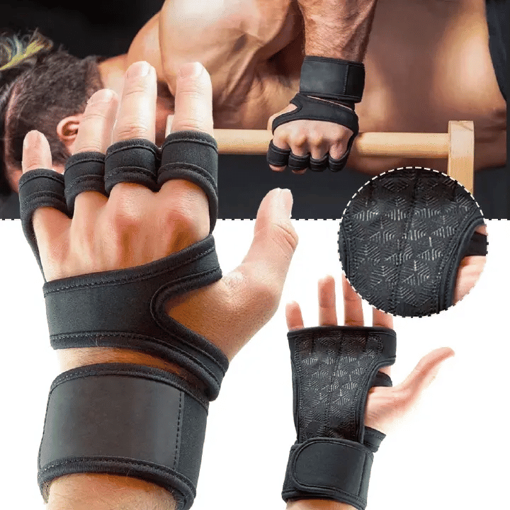 Cycling Weightlifting Gloves for Men Women Wrist Palm Protector Gym Training