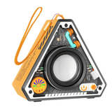 Magnetic Portable Bluetooth 5.3 Speaker: Deep Bass, LED Light, Wireless Audio