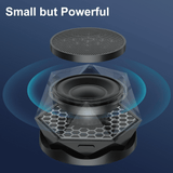 Mini Magnetic RGB Bluetooth Speaker, Diamond Design, Phone Stand, TWS Pairing