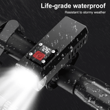 USB Rechargeable Cycling Headlight: Waterproof, High Brightness, Safety Bike Front Lamp