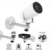 Universal Projector Ceiling Mount 360° Rotatable Aluminium Bracket for HY300 HY320