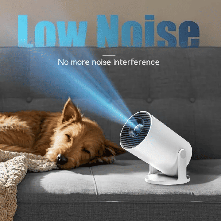 Native 1080P Portable Projector 2999-4999 Lm WiFi Bluetooth Auto Focus
