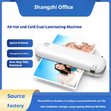 Hot & Cold Laminator Machine Anti-Oxidation No Jam Smooth Bubble-Free for Home Office