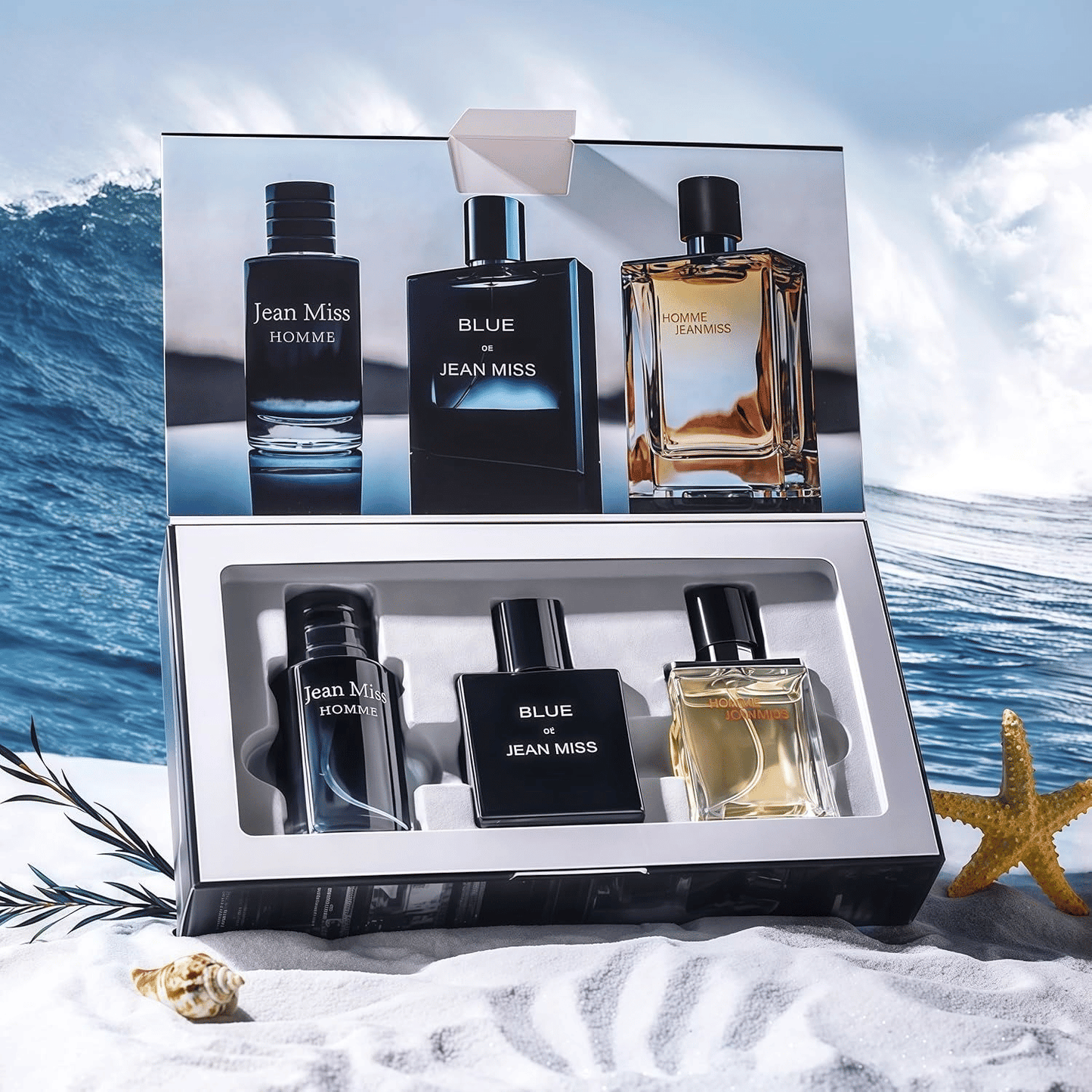 Generic Men's Perfume Gift Set Woody Scent 3 Piece